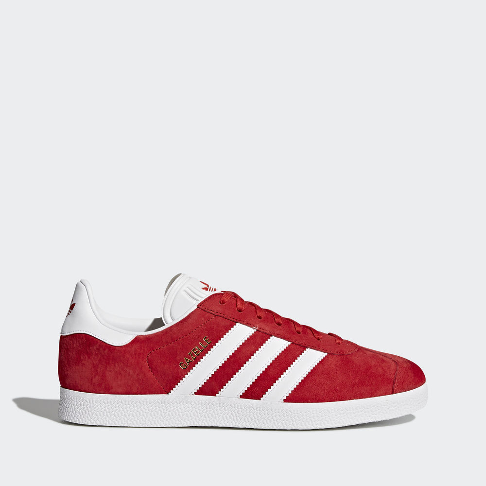 Adidas Gazelle - Originals γυναικεια - Βαθυ Κοκκινα/Ασπρα/Χρυσο Χρωμα Μεταλλικός,Μέγεθος: EU 36 – 54